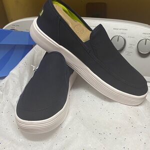 Hey Dude Men's Dark Blue Slip-On Loafers